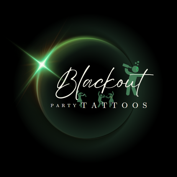 Blackout Party Tattoos