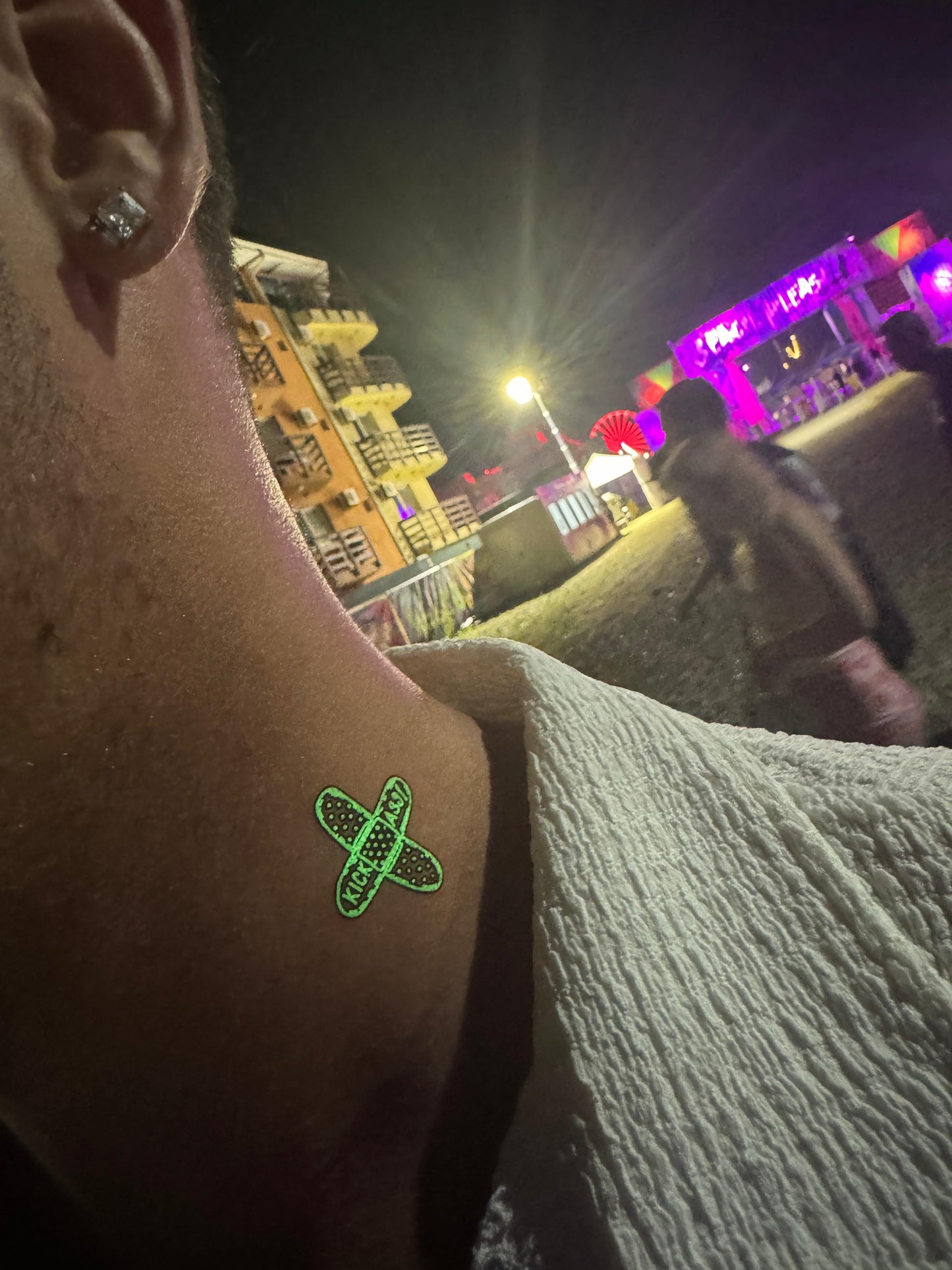 Blackout™ Glow-In-The-Dark Tattoo